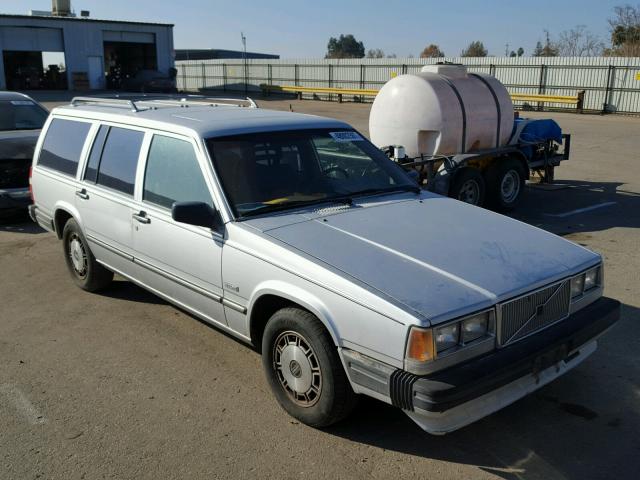 YV1FX8857J2162602 - 1988 VOLVO 740 GLE SILVER photo 1