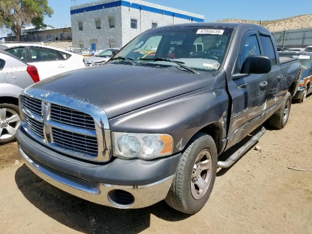 1D7HA18K03J597019 - 2003 DODGE RAM 1500 S CHARCOAL photo 2