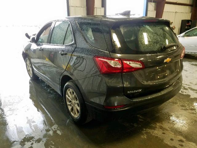 2GNAXHEV7K6129700 - 2019 CHEVROLET EQUINOX LS GRAY photo 3