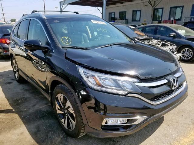 5J6RM4H99GL031952 - 2016 HONDA CR-V TOURI BLACK photo 1