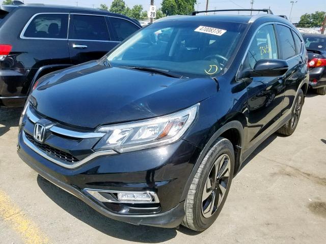 5J6RM4H99GL031952 - 2016 HONDA CR-V TOURI BLACK photo 2