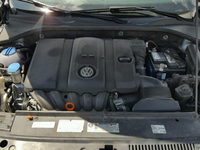 1VWBH7A35DC079802 - 2013 VOLKSWAGEN PASSAT SE GRAY photo 7