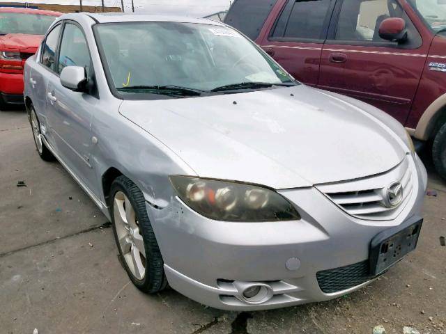 JM1BK323261410250 - 2006 MAZDA 3 S SILVER photo 1