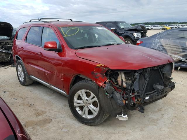 1D4RD4GG5BC634057 - 2011 DODGE DURANGO CR RED photo 1