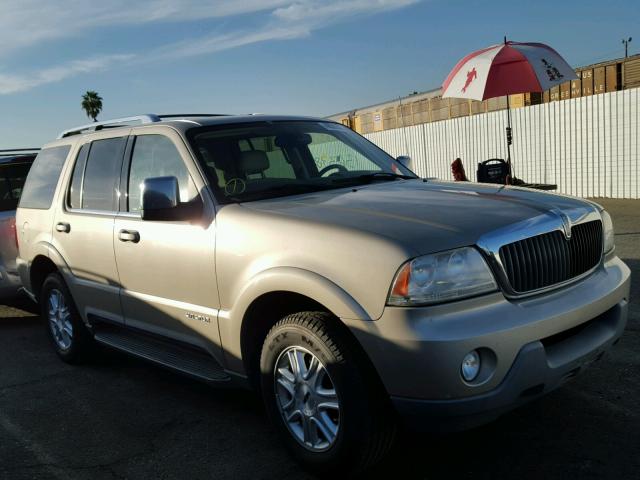 5LMEU68H04ZJ40342 - 2004 LINCOLN AVIATOR 棕色 照片 1