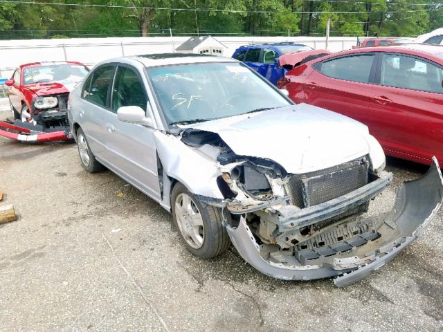 2HGES26762H583478 - 2002 HONDA CIVIC EX SILVER photo 1