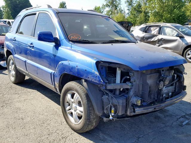 KNDJF723857104009 - 2005 KIA NEW SPORTA BLUE photo 1