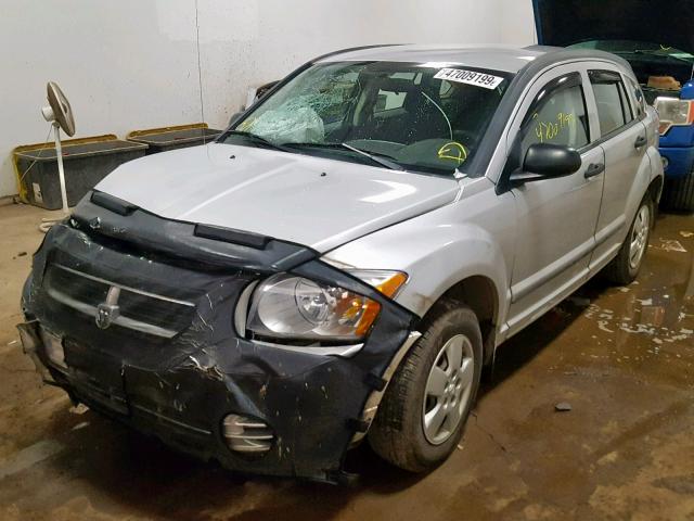 1B3HB28C78D535548 - 2008 DODGE CALIBER SILVER photo 2