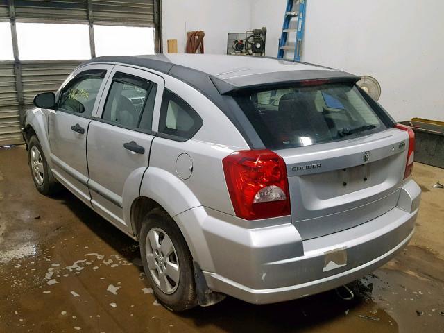 1B3HB28C78D535548 - 2008 DODGE CALIBER SILVER photo 3