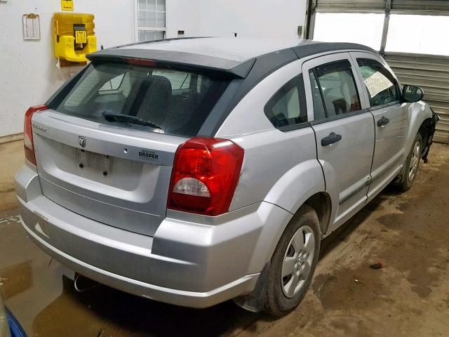 1B3HB28C78D535548 - 2008 DODGE CALIBER SILVER photo 4