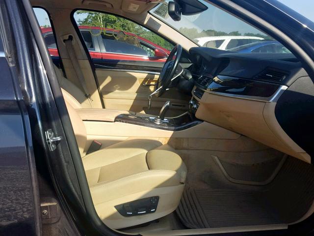 WBAFU9C56BC278457 - 2011 BMW 550 XI BLACK photo 5