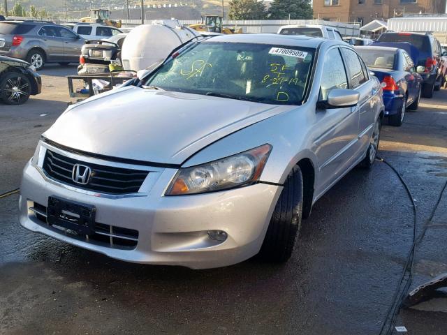 1HGCP3F80AA017448 - 2010 HONDA ACCORD EXL SILVER photo 2