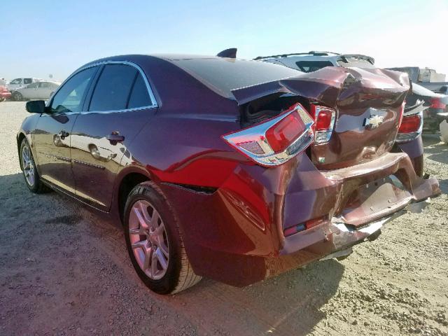 1G11C5SL4FF196085 - 2015 CHEVROLET MALIBU 1LT MAROON photo 3