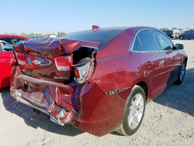 1G11C5SL4FF196085 - 2015 CHEVROLET MALIBU 1LT MAROON photo 4