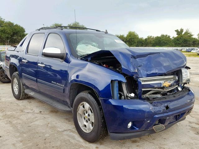 3GNMCEE05DG130850 - 2013 CHEVROLET AVALANCHE BLUE photo 1