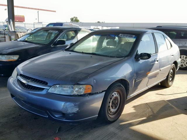 1N4DL01D3YC214636 - 2000 NISSAN ALTIMA XE BLUE photo 2