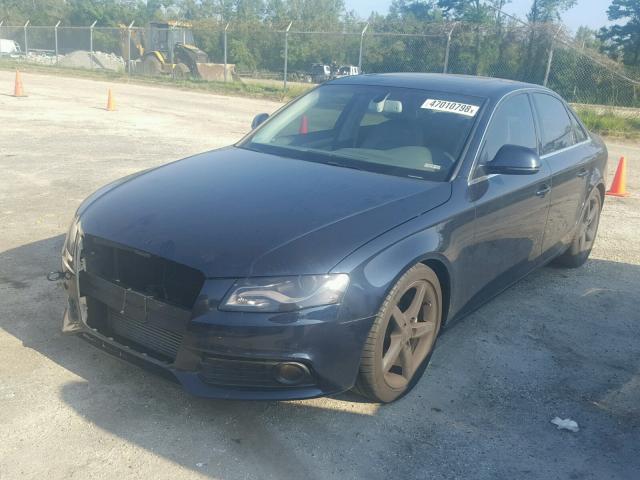 WAUMF78K99N031906 - 2009 AUDI A4 PRESTIG BLUE photo 2