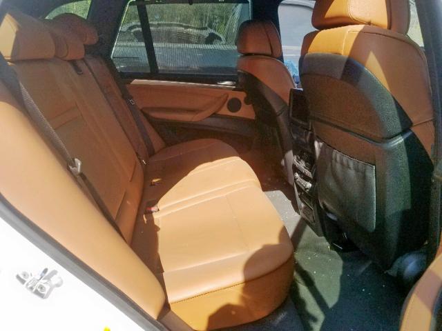 5UXFE83539L308338 - 2009 BMW X5 XDRIVE4 WHITE photo 6