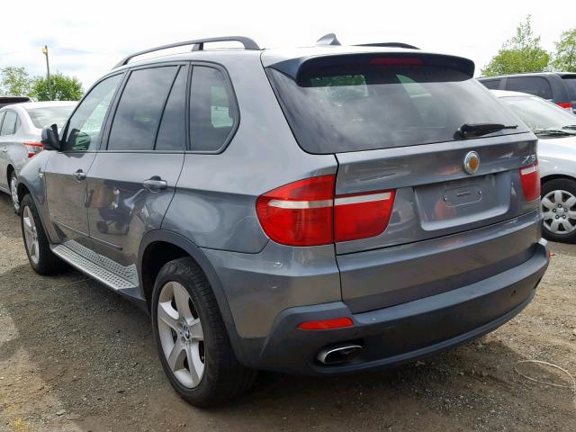 5UXFE83509L308278 - 2009 BMW X5 XDRIVE4 GRAY photo 3