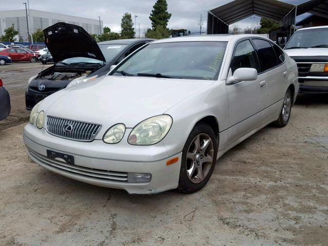 JT8BD69S530179658 - 2003 LEXUS GS 300 WHITE photo 2