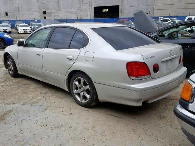 JT8BD69S530179658 - 2003 LEXUS GS 300 WHITE photo 3