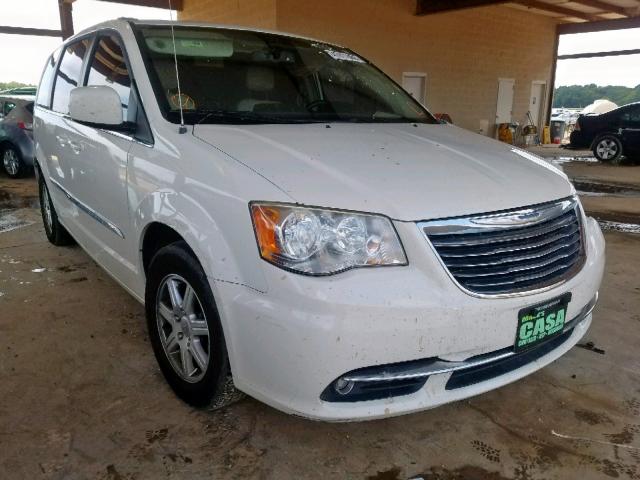 2C4RC1BG5DR519605 - 2013 CHRYSLER TOWN & COU WHITE photo 1