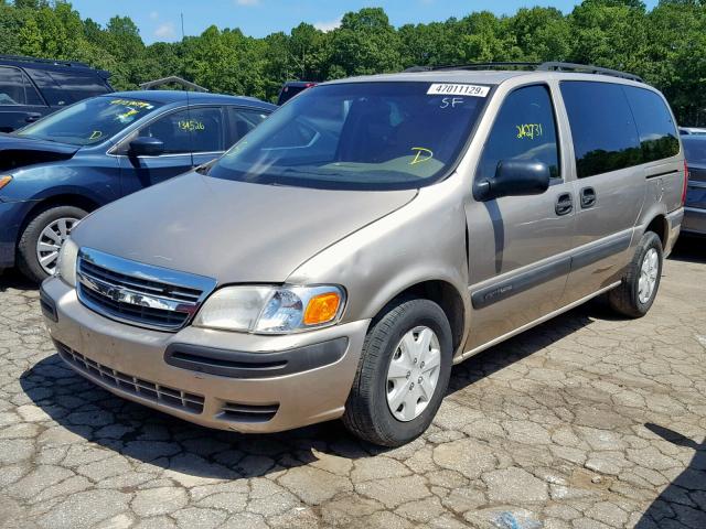 1GNDX03E52D105883 - 2002 CHEVROLET VENTURE  photo 2