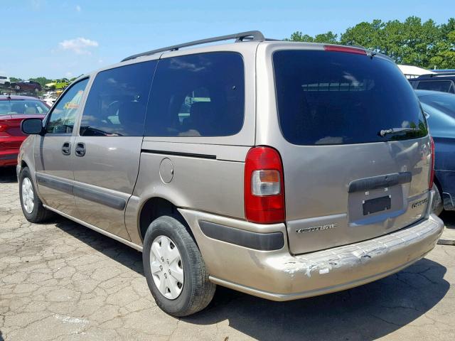 1GNDX03E52D105883 - 2002 CHEVROLET VENTURE  photo 3