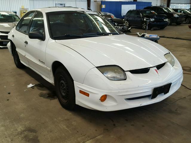 1G2JB524427419589 - 2002 PONTIAC SUNFIRE SE WHITE photo 1