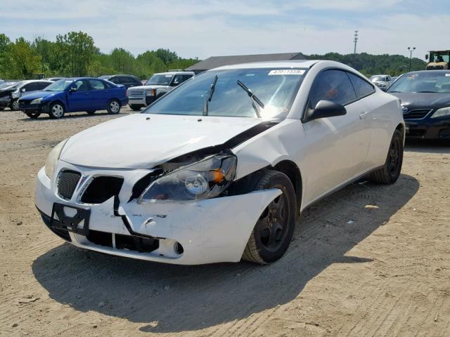 1G2ZH18N974236692 - 2007 PONTIAC G6 GT WHITE photo 2