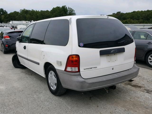 2FTZA54433BB01955 - 2003 FORD WINDSTAR WHITE photo 3