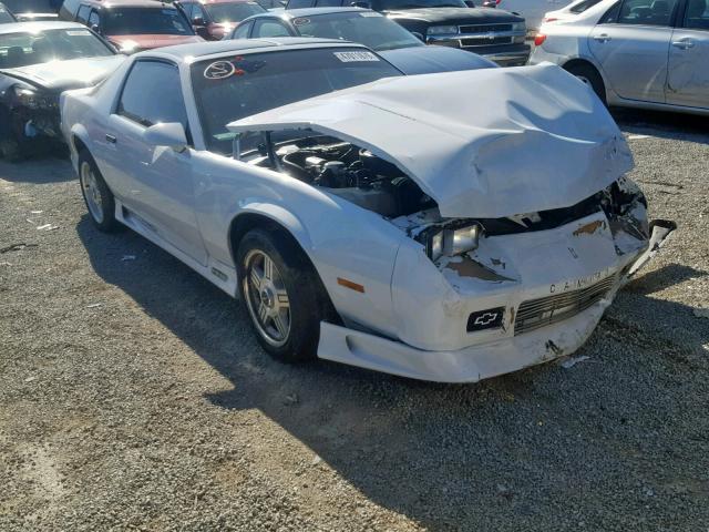 1G1FP23E5NL158342 - 1992 CHEVROLET CAMARO RS WHITE photo 1