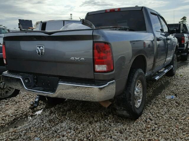 3C6UD5CL8CG337385 - 2012 DODGE RAM 2500 S GRAY photo 4