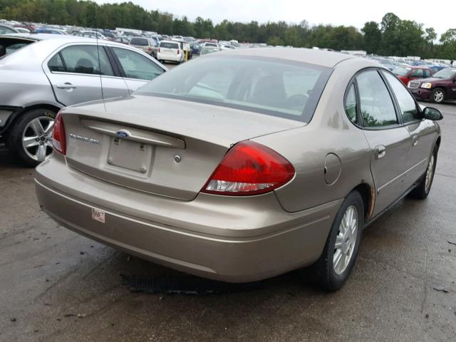 1FAFP56U95A226641 - 2005 FORD TAURUS SEL TAN photo 4