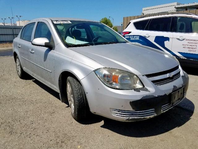 1G1AD5F59A7233904 - 2010 CHEVROLET COBALT 1LT SILVER photo 1