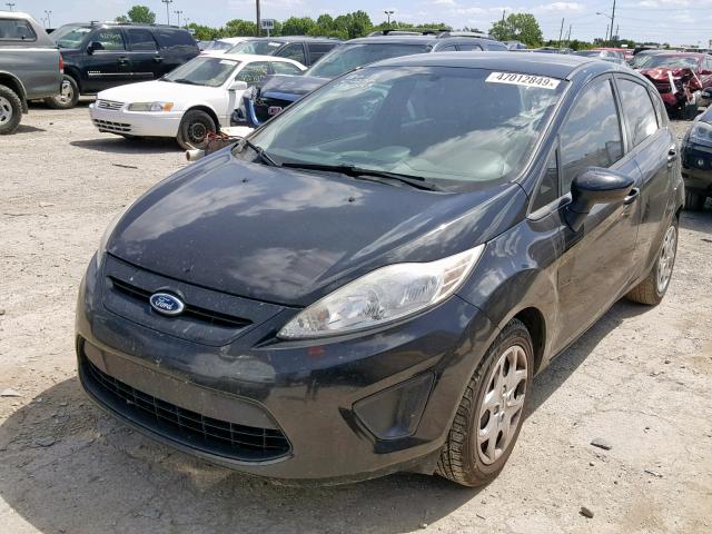 3FADP4TJ0DM142236 - 2013 FORD FIESTA S BLACK photo 2