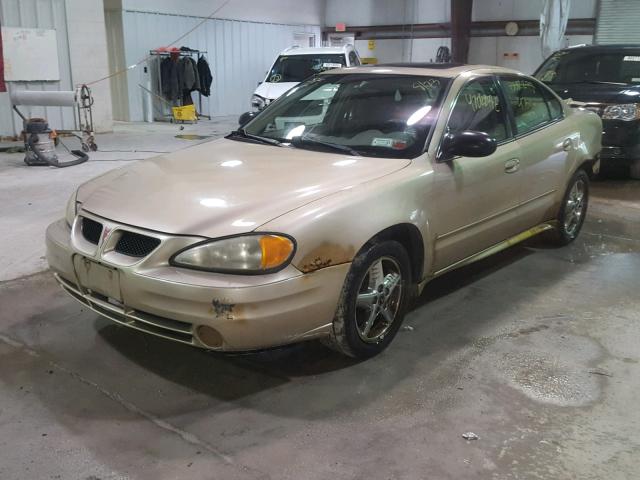 1G2NF52E14C218547 - 2004 PONTIAC GRAND AM S GOLD photo 2