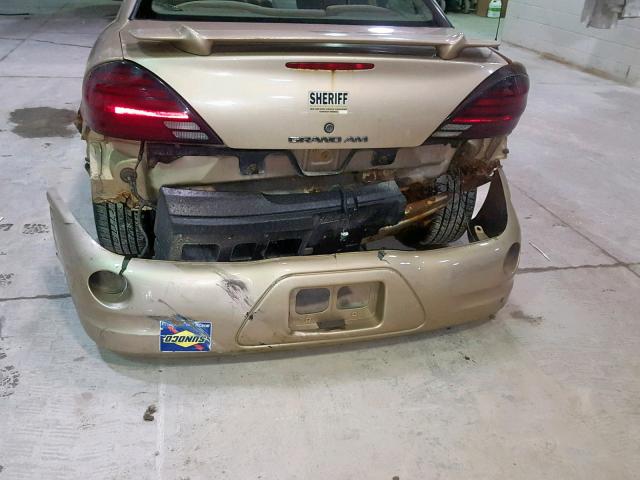 1G2NF52E14C218547 - 2004 PONTIAC GRAND AM S GOLD photo 9