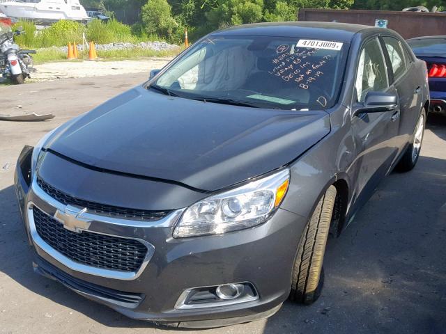 1G11E5SA2GU122363 - 2016 CHEVROLET MALIBU LIM 灰色 照片 2