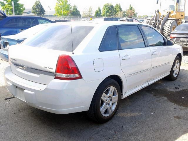 1G1ZT61826F275812 - 2006 CHEVROLET MALIBU MAX 白色 照片 4