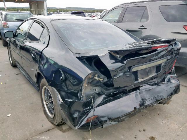 2G2WP552771123715 - 2007 PONTIAC GRAND PRIX BLACK photo 3