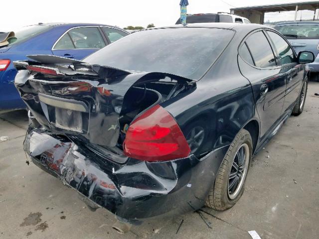 2G2WP552771123715 - 2007 PONTIAC GRAND PRIX BLACK photo 4