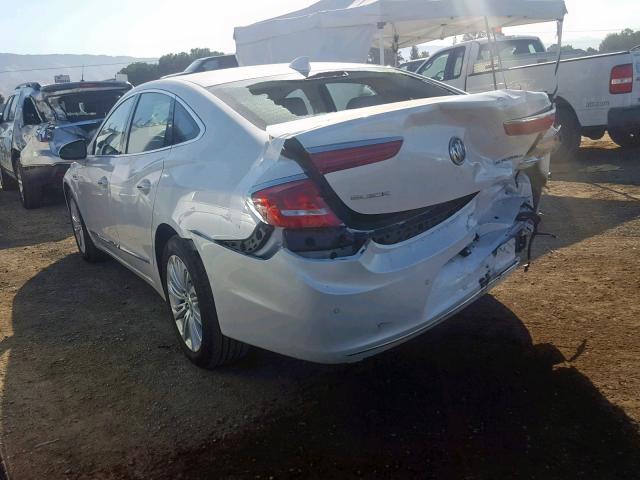 1G4ZP5SZ2JU105625 - 2018 BUICK LACROSSE E WHITE photo 3
