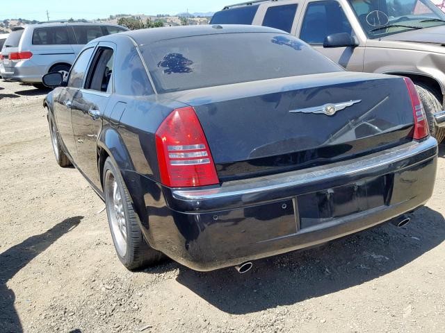 2C3LA63H06H364913 - 2006 CHRYSLER 300C BLACK photo 3