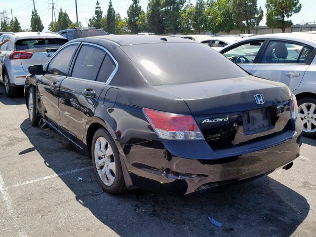 1HGCP2F85AA068745 - 2010 HONDA ACCORD EXL BLACK photo 3