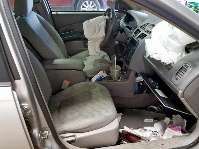 1G1ZT64875F161296 - 2005 CHEVROLET MALIBU MAX 银色 照片 5