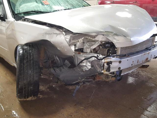 1G1ZT64875F161296 - 2005 CHEVROLET MALIBU MAX 银色 照片 9