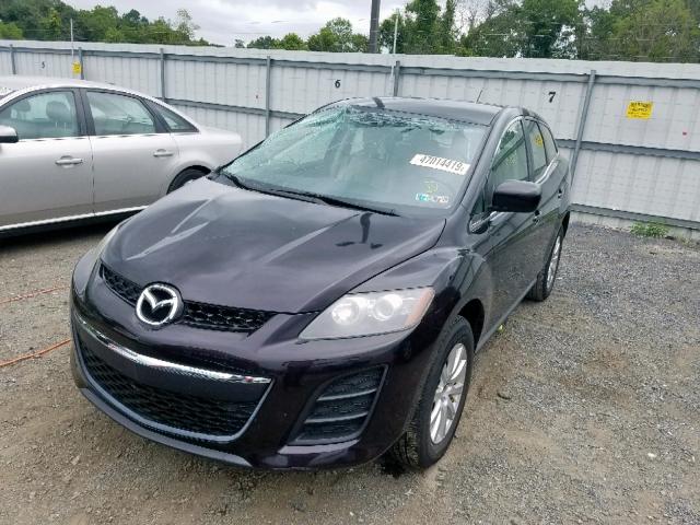 JM3ER2WMXA0325068 - 2010 MAZDA CX-7 PURPLE photo 2