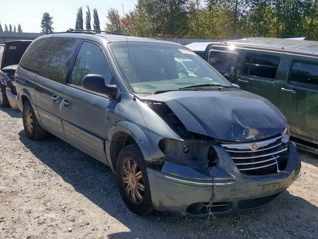 2C8GP54L55R125499 - 2005 CHRYSLER TOWN & COU GRAY photo 1