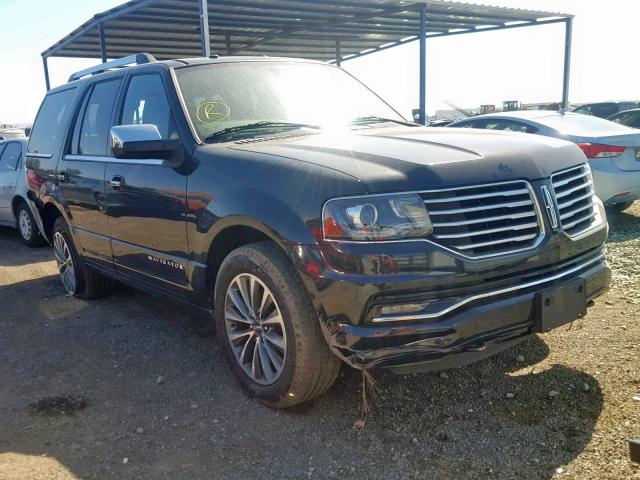 5LMJJ2HT6FEJ04413 - 2015 LINCOLN NAVIGATOR BLACK photo 1